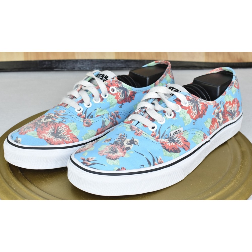Vans X Star Wars Aloha Yoda Men Shoes Size 10 Blue Rare Skateboard Sneakers